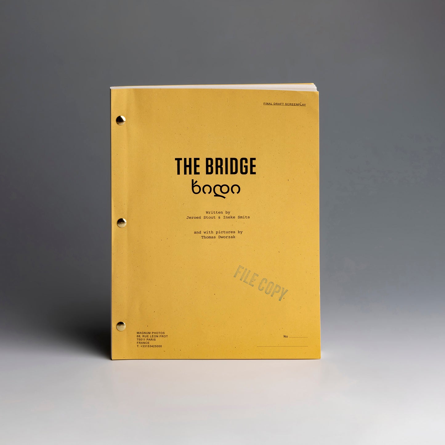 Khidi – The Bridge by Thomas Dworzak SIGNED